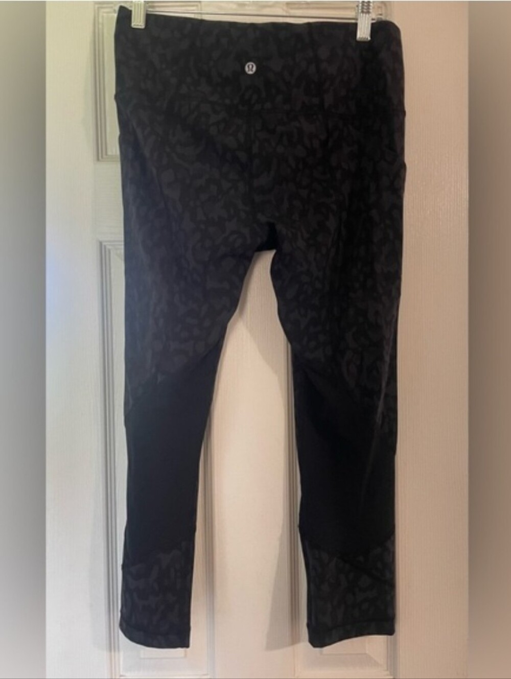 lululemon Black Leopard Leggings
